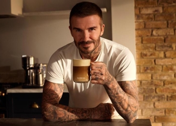 David Beckham firma una colaboración con Nespresso