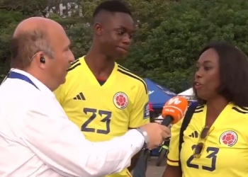 ¡El hermano de Dávinson Sánchez, canterano del Cali, de 13 años y 1.93 de estatura!