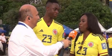 ¡El hermano de Dávinson Sánchez, canterano del Cali, de 13 años y 1.93 de estatura!