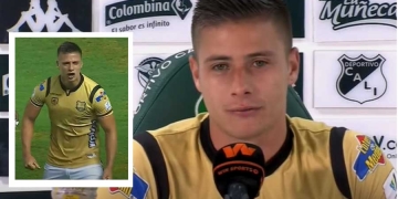 Lo que dijo Mateo Puerta de su gol y el eufórico festejo ante el Cali