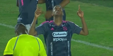 El DIM en Santa Marta: goleada, ¡DOBLETE de Diego Moreno!