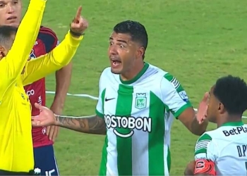 La sanción para Dorlan Pabón por la expulsión en el clásico