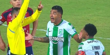 La sanción para Dorlan Pabón por la expulsión en el clásico