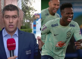 La pifia de Eduardo Luis narrando a la Selección Colombia