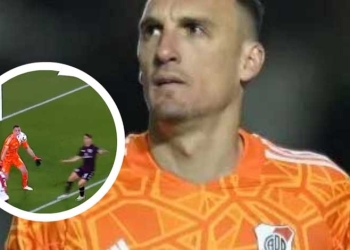 Video: el gol de taco por el que critican a Franco Armani