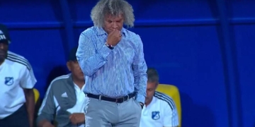 Millonarios: dos penales en contra y 8 amarillas en 45 minutos