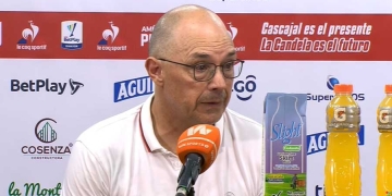 Alfredo Arias: “Ninguno de mis jugadores simuló” y el equipo “valiente y humilde del DIM”