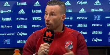 La discusión de Luciano Pons en el Campín: “Creo que puedo estar ahí. No sé si el árbitro sabrá o no”