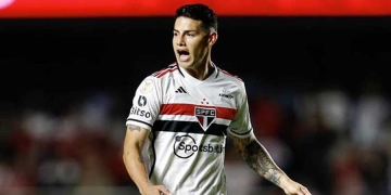James Rodríguez y otro partido enamorando a la afición de Sao Paulo