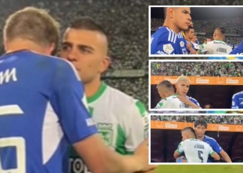 Uno por uno: el gesto de Jhon Duque con los jugadores de Millonarios tras un nuevo título con Nacional