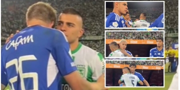 Uno por uno: el gesto de Jhon Duque con los jugadores de Millonarios tras un nuevo título con Nacional