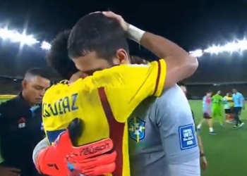 ¡Emotivo abrazo entre Luis Díaz y Alisson Becker y lo que se dijeron!