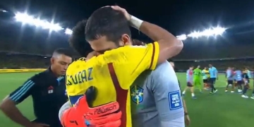 ¡Emotivo abrazo entre Luis Díaz y Alisson Becker y lo que se dijeron!