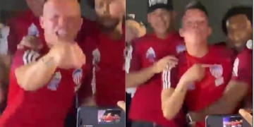 El show de Walmer Pacheco en la celebración de la décima: ¡Casi le pega a un periodista!