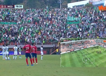 Partido suspendido: ¡Así termina la goleada del DIM sobre Atlético Nacional!