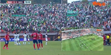 Partido suspendido: ¡Así termina la goleada del DIM sobre Atlético Nacional!