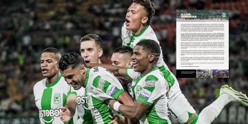 Carta de Atlético Nacional: «Dura derrota frente al DIM» y «el equipo con más títulos en el año»