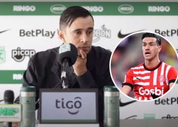 Lo que dijo el DT de Atlético Nacional sobre el posible fichaje de Bernardo Espinosa