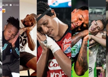Todos los jugadores de Atlético Nacional que salieron a celebrar derrota del DIM