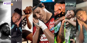 Todos los jugadores de Atlético Nacional que salieron a celebrar derrota del DIM