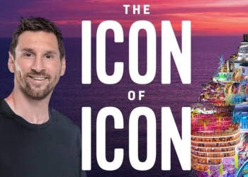 Royal Caribbean anuncia a Lionel Messi como ícono de su crucero más innovador