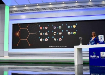 Fixture de Liga BetPlay I – 2024 y sus cruces con Copa Libertadores