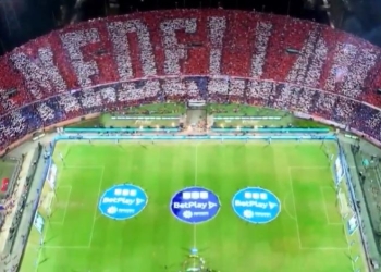 ¡Imponente! La espectacular salida del DIM para la final en el Atanasio