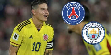 James Rodríguez: «El PSG y el City me querían»