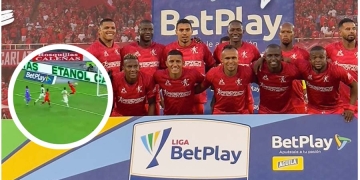 Locura de Andrés Sarmiento: ¡GOL CON EL PECHO A NACIONAL!