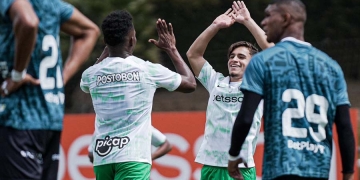 El partido de Atlético Nacional el día después del debut: marcador y quiénes jugaron