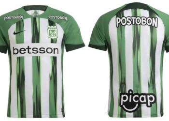 La nueva camiseta de Atlético Nacional en detalle