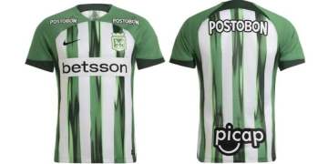 La nueva camiseta de Atlético Nacional en detalle