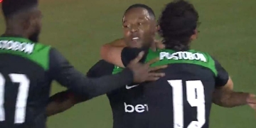 El gol de Dorlan Pabón a Universitario