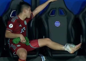 ¡Así terminó Daniel Ruiz ante Brasil!