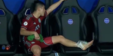 ¡Así terminó Daniel Ruiz ante Brasil!