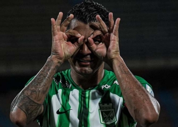 ¿A cuántos goles quedó Jéfferson Duque del 2° goleador histórico de Atlético Nacional?