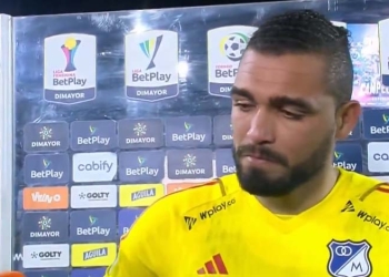 Álvaro Montero: la atajada clave en la Superliga y “feliz en Millonarios”
