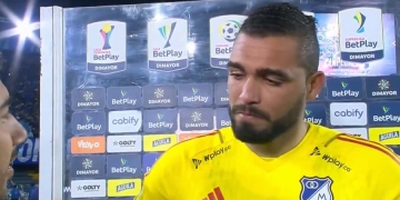 Álvaro Montero: la atajada clave en la Superliga y “feliz en Millonarios”