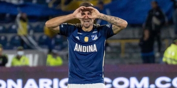 Santiago Giordana, primer gol en Millos, título y “vamos a pelear por más”