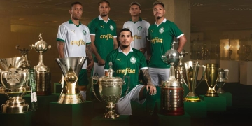 PUMA presenta las camisetas de local y visitante del Palmeiras 2024