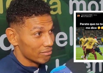 Álex Mejía: “No hay penalti” y la jugada de un Junior vs. Tolima que usó como ejemplo