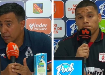 Farías y Graterol sobre el arbitraje: “Un poco ofendido” y “en el partido con Millonarios…”