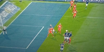 La imagen del VAR en el gol de Leo Castro: ¿No era fuera de lugar?