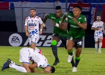 ¡El gol que le hicieron a Atlético Nacional en Paraguay!
