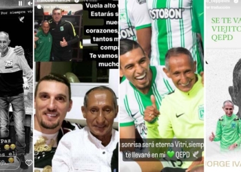 Lo que significa “Vitri” en Atlético Nacional, expresado por varios jugadores