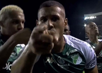 Dramatismo y así llegó el primer gol de Isaac Camargo en el Cali