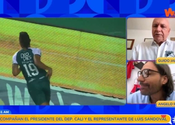 ¡En vivo por TV! Presidente del Cali y agente del Chino Sandoval hablan de sus diferencias