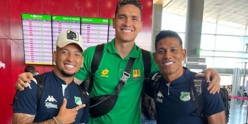 Lo que dijo Jarlan del partido ante Atlético Nacional