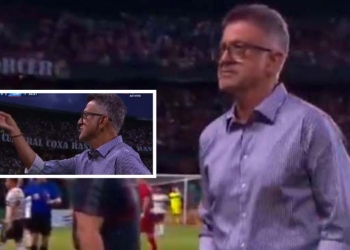 ¡La reacción viral de Juan Carlos Osorio a los insultos de hinchas de Coritiba!