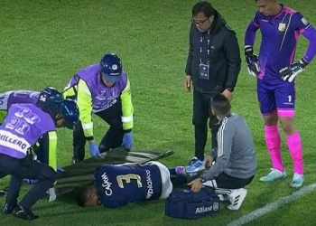 Video: ¡El momento de la lesión de Omar Bertel!